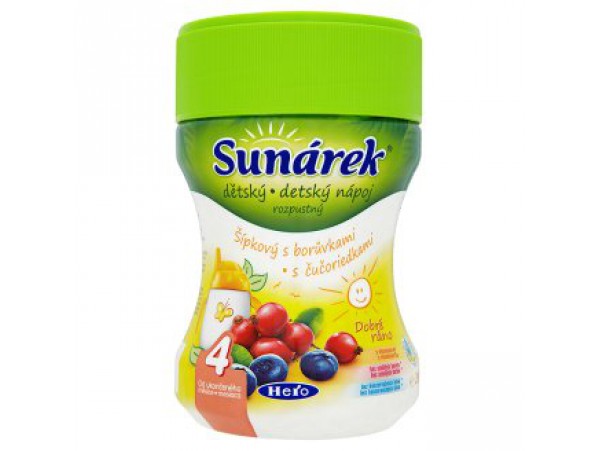 Sunárek растворимый напиток шиповник 200 г